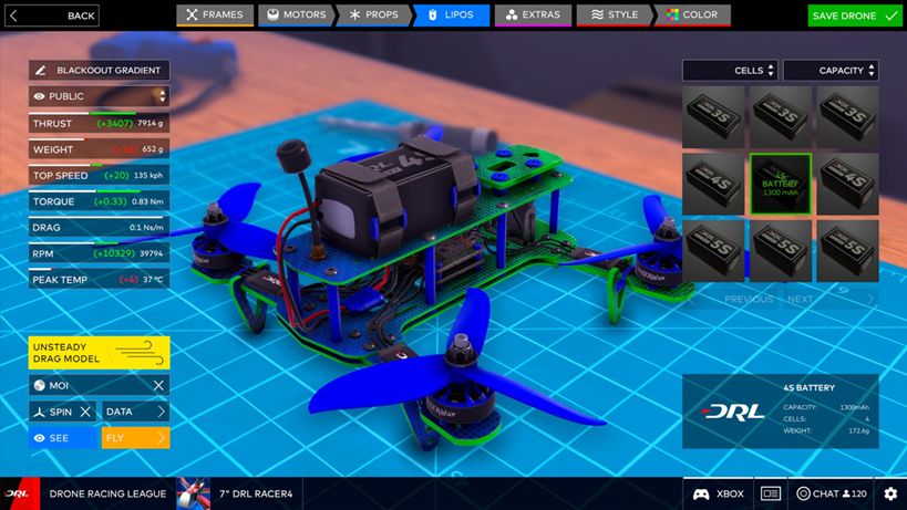 The Drone Racing League Simulator